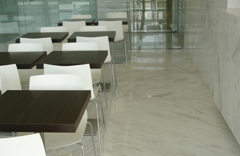 Pavimento e Paredes M�rmore Branco Olimpico