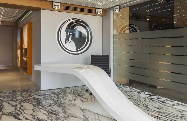 Pavimento M�rmore Calacatta Estatuarieto