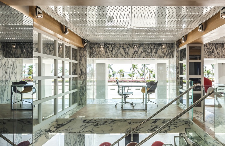 Pavimento e Paredes M�rmore Calacatta Estatuarieto